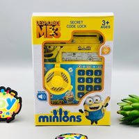 Minions Secret Code Lock Piggy Bank