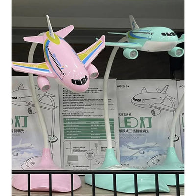 Rechargeable Passenger Plane Touch Table Lamp