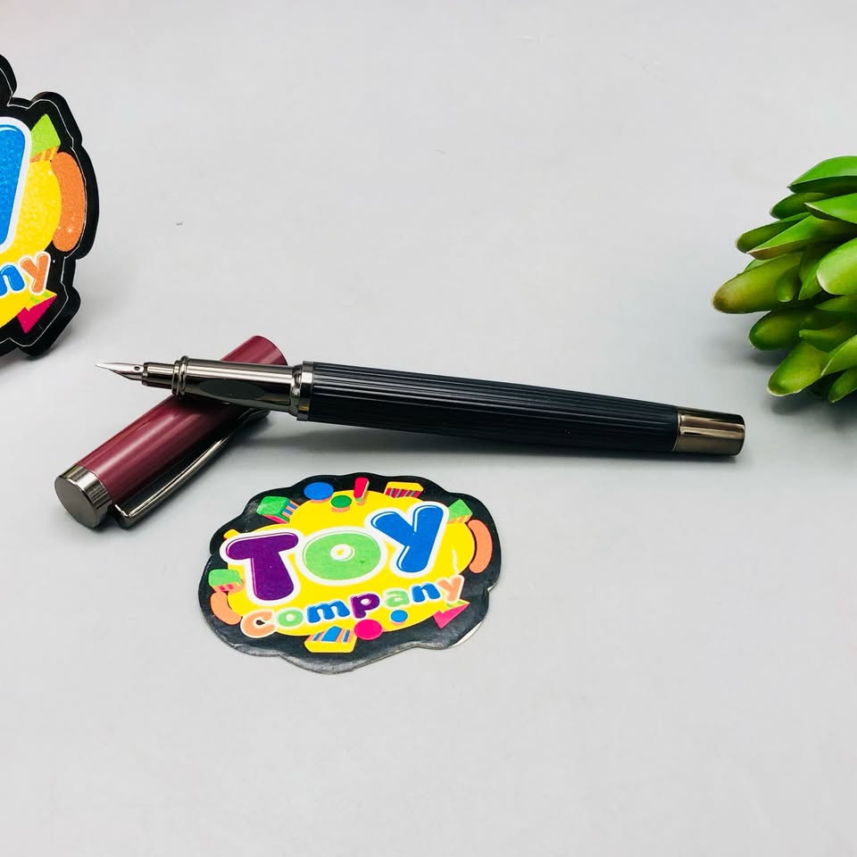 1Pc Classic Metal Refillable Fountain Pen