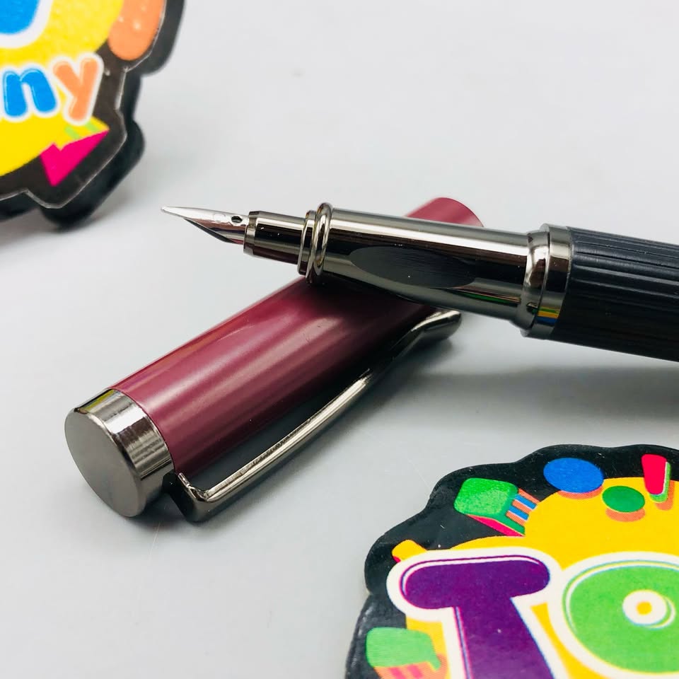 1Pc Classic Metal Refillable Fountain Pen
