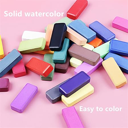 Giorgione 36Pcs Solid Water Colors Tin Box