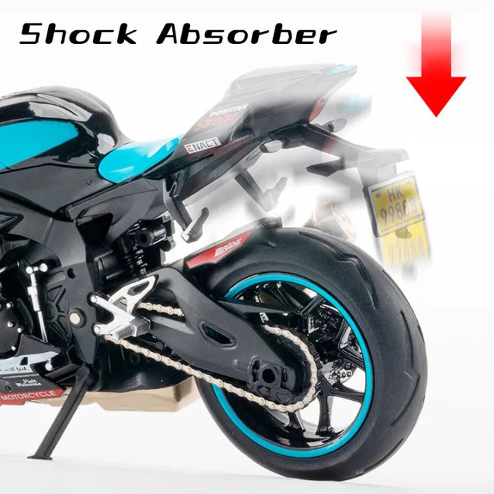 1:12 Diecast Yamaha R1M Model Bike