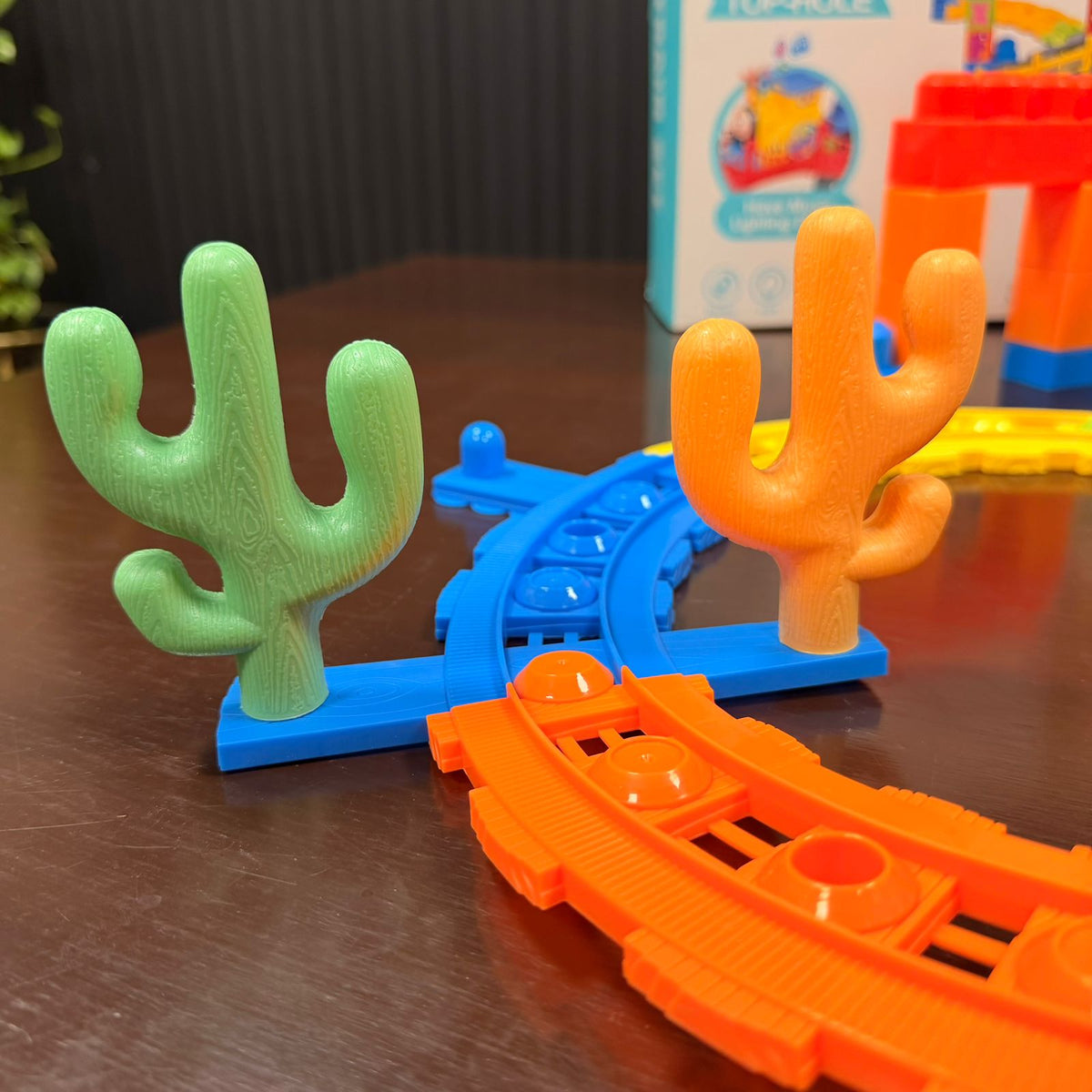 48Pcs DIY Kids Blocks Train Track Set