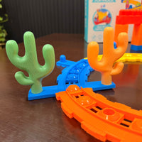 48Pcs DIY Kids Blocks Train Track Set