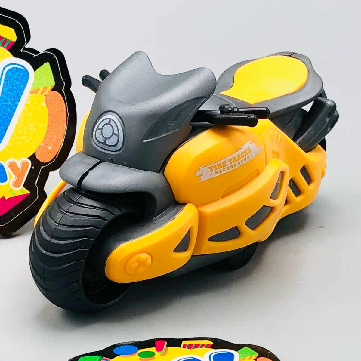 Mini ABS Inertial Motorcycle Toy - 1Pc