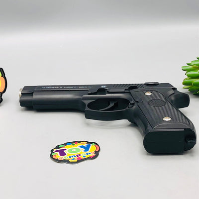 Metal Beretta Shooting Gun - Toy