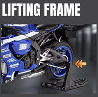 1:12 Diecast Yamaha R1M Model Bike
