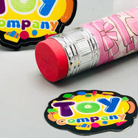1Pc Cartoon Design Large Pencil With Eraser