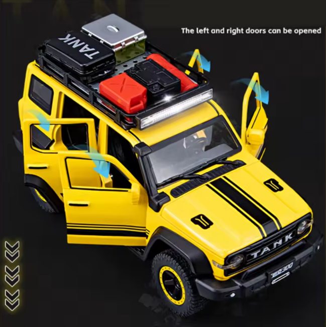 1:24 Diecast Tank 300 Off-Road Model