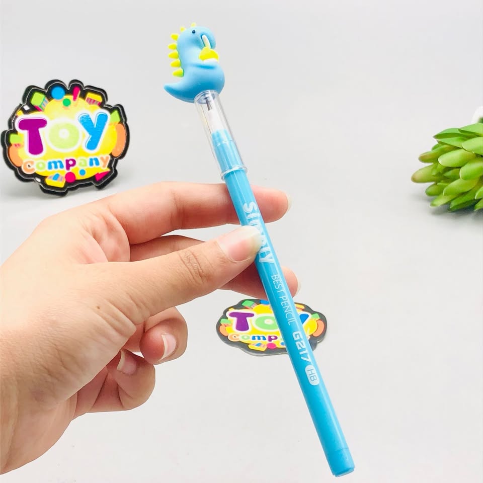 5Pc Kids Dinosaur Pencils Set