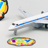1Pc Diecast Mini Pullback Airplane Model