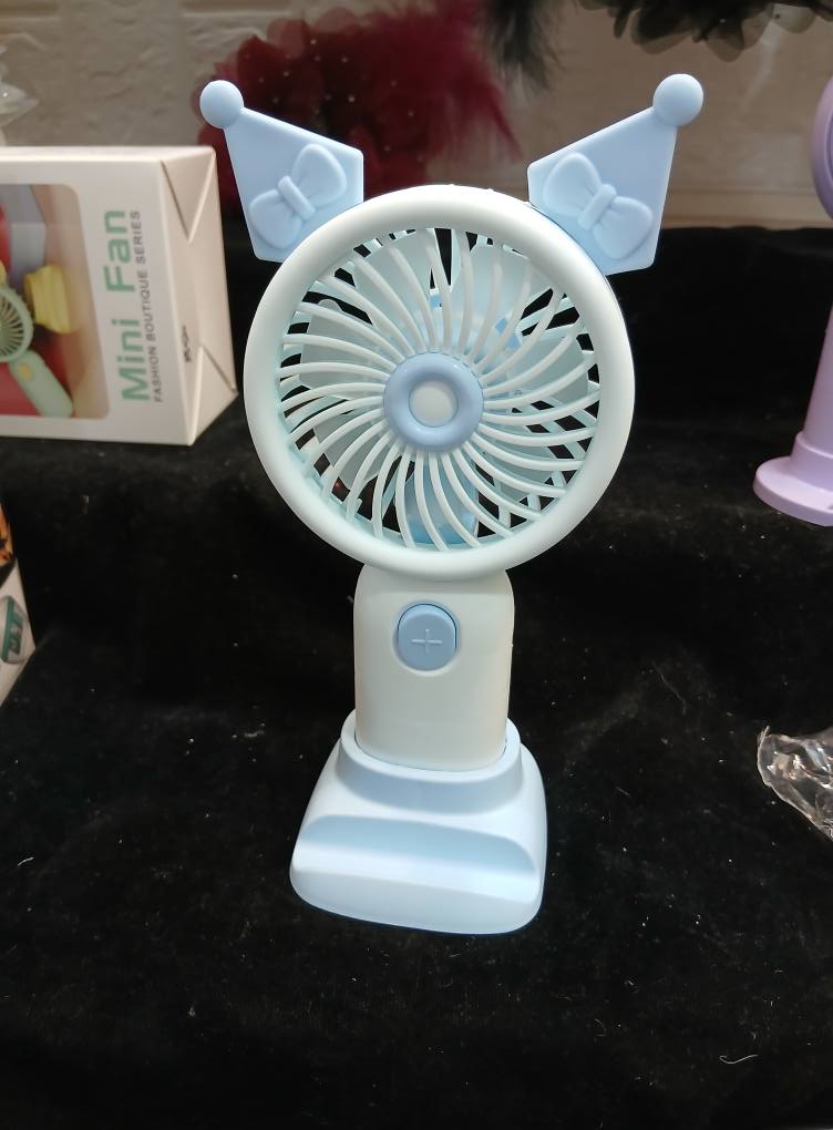 Bow Ears Rechargeable Mini Handheld & Desktop Fan