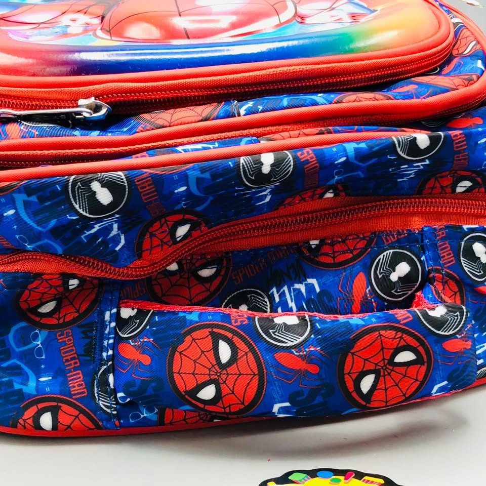 15* Inches Premium Spiderman School Bag