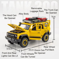 1:24 Diecast Tank 300 Off-Road Model