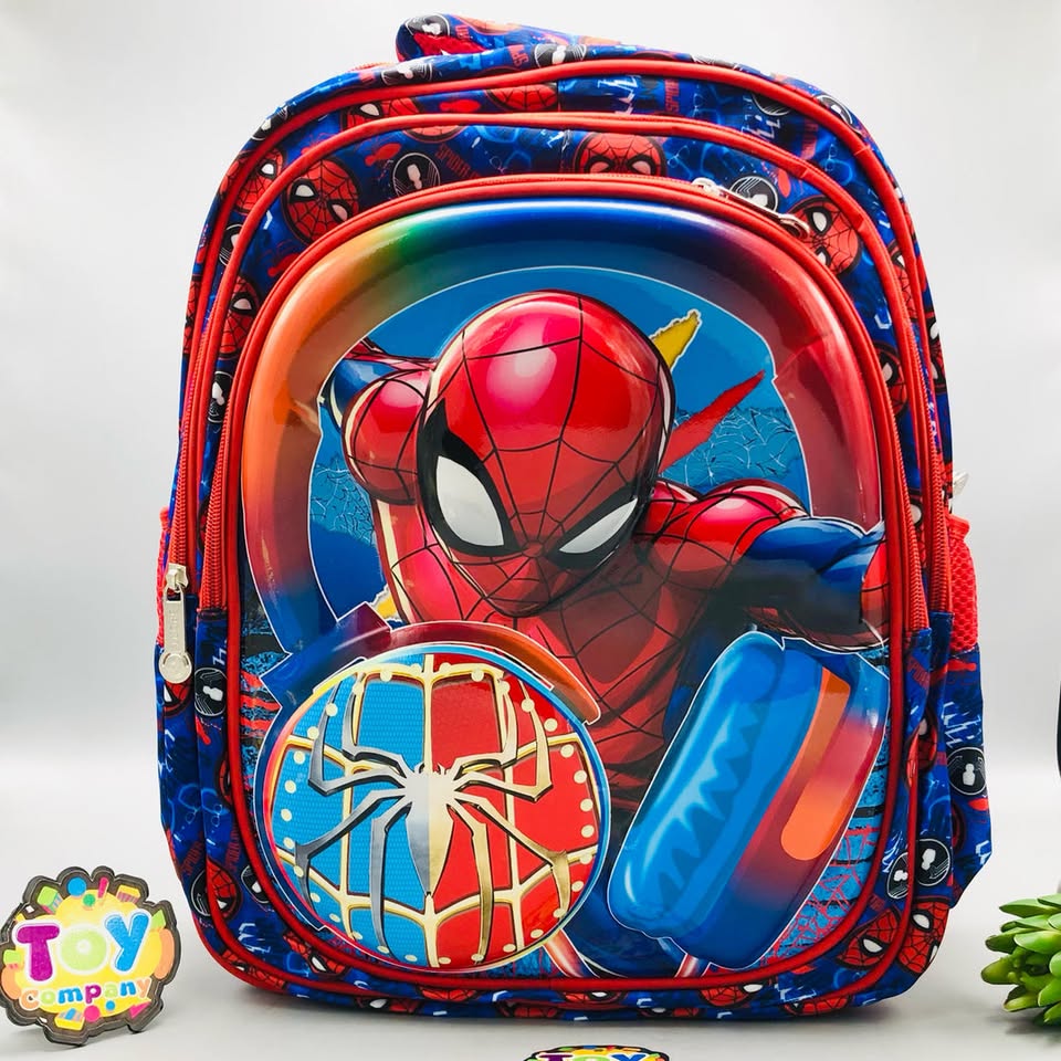 15* Inches Premium Spiderman School Bag