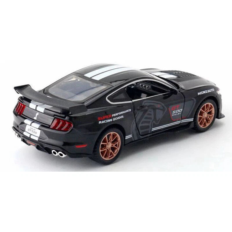 1:32 Diecast Ford Mustang Shelby GT500 With Acrylic Display Box - Black
