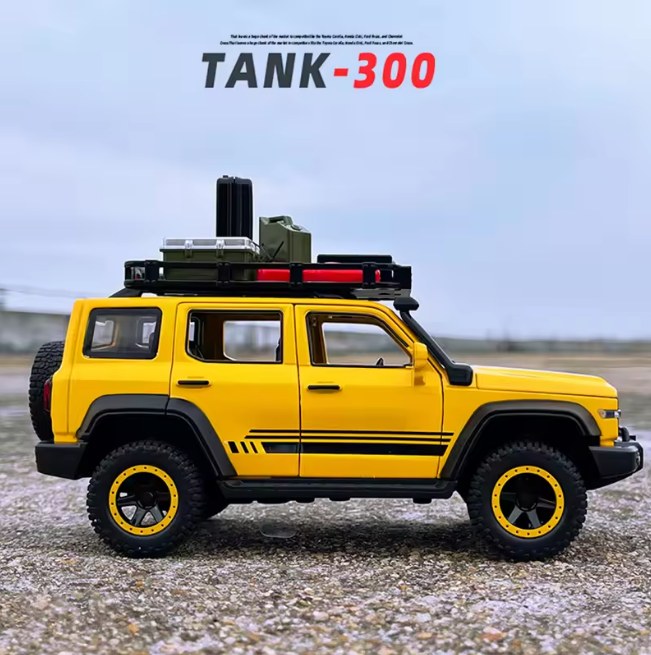 1:24 Diecast Tank 300 Off-Road Model