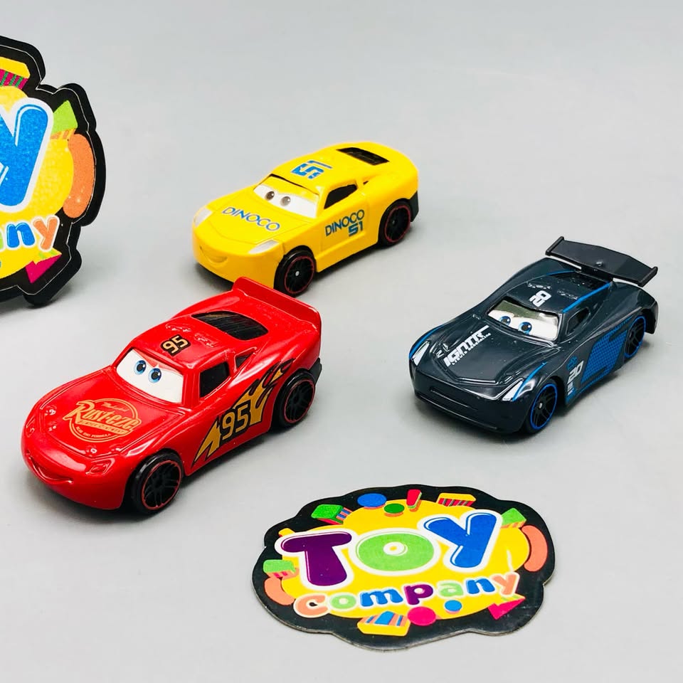 3Pcs Diecast Mini McQueen Cars Set