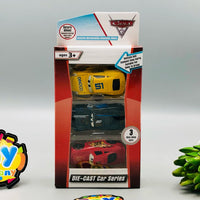 3Pcs Diecast Mini McQueen Cars Set