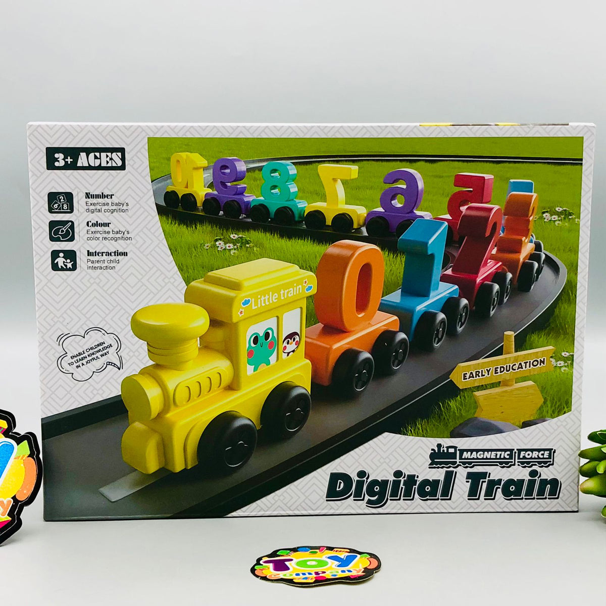 Magnetic Force Digital Number Train 0-10