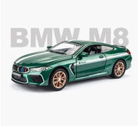 1:32 Diecast BMW M8 With Acrylic Display Box - Green