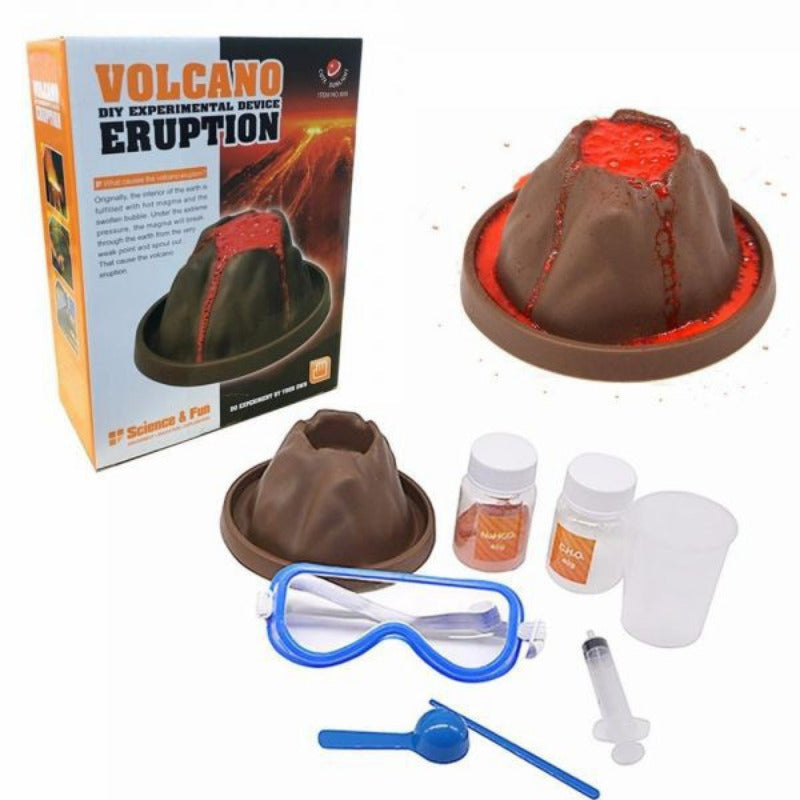 DIY Volcano Eruption Experimental Device