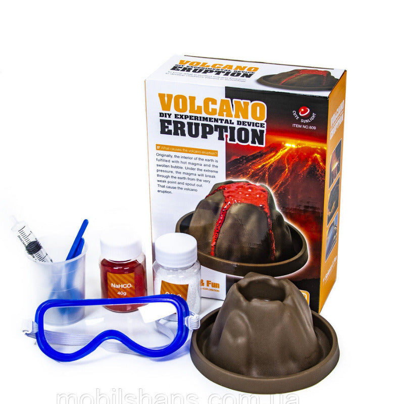 DIY Volcano Eruption Experimental Device