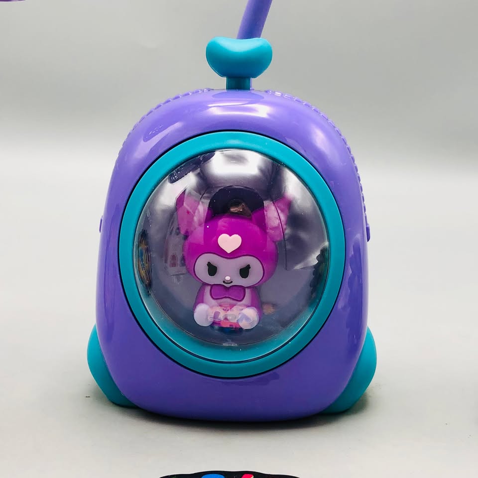 Rechargeable Cartoon Design Flexible Lamp Fan - Assortment