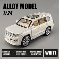 1:24 Diecast Land Cruiser LC200 Model Car