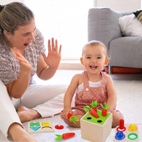 5in1 Wooden Montessori Educational Toy