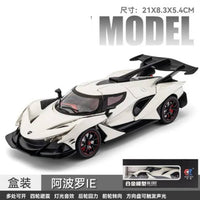 1:24 Diecast Apollo IE Model With Smoke