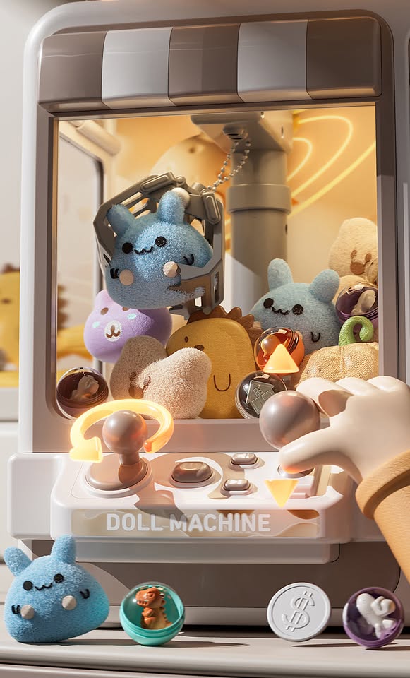 Multi-functional 2in1 ATM Claw Machine