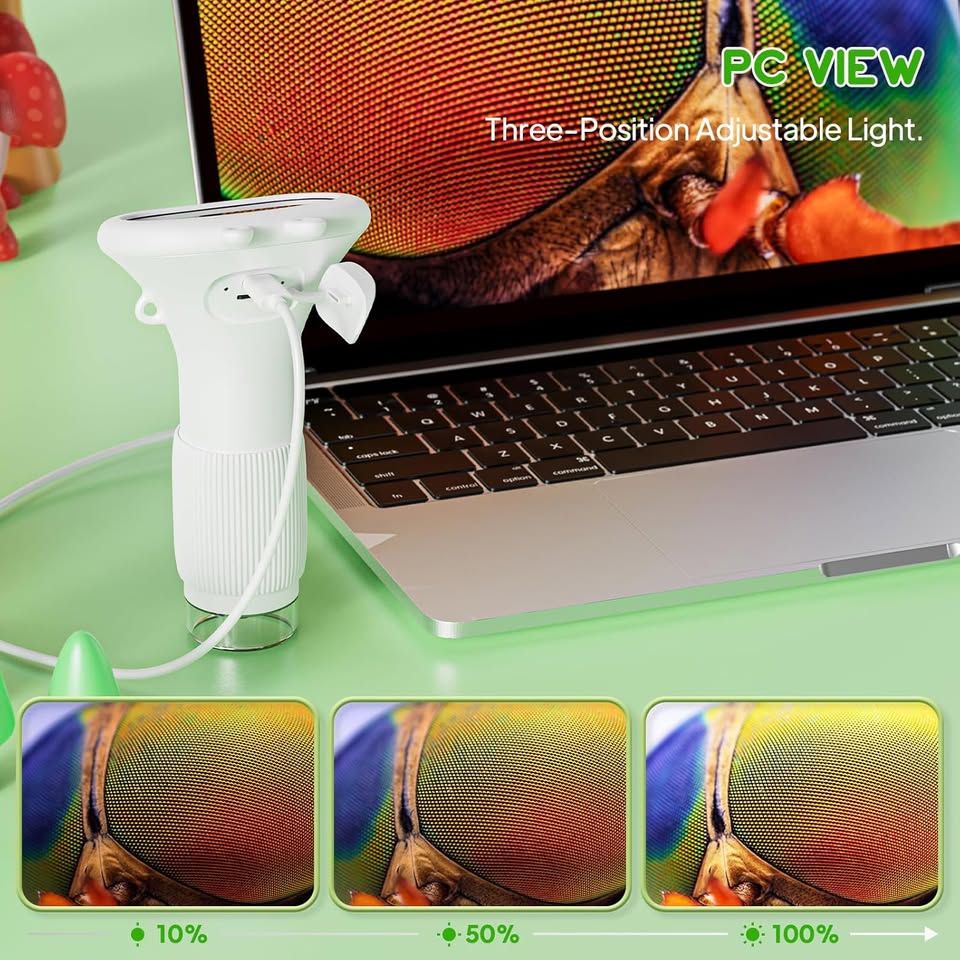 2 Million Pixels Kids Digital Microscope