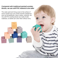 12Pcs Soft Baby Building Blocks