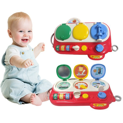 Huanger Manual Baby Puzzle Busy Board