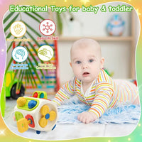 Multi-functional Montessori Busy Cube Toy