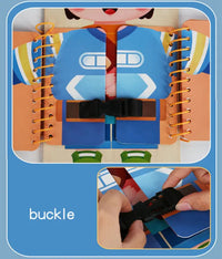 Multi-functional Wooden Montessori Busy Board