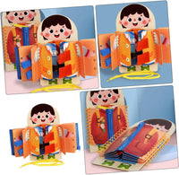 Multi-functional Wooden Montessori Busy Board