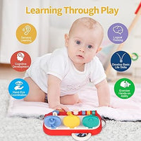 Huanger Manual Baby Puzzle Busy Board