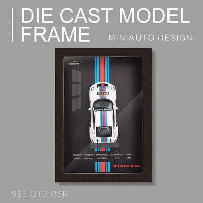 8Pcs Complete Set of 3D Frame Diecast Models