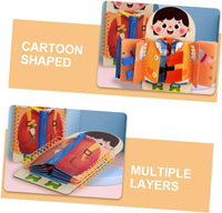 Multi-functional Wooden Montessori Busy Board