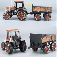 Diecast Vintage Tractor Model With Light & Sound
