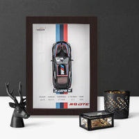 8Pcs Complete Set of 3D Frame Diecast Models