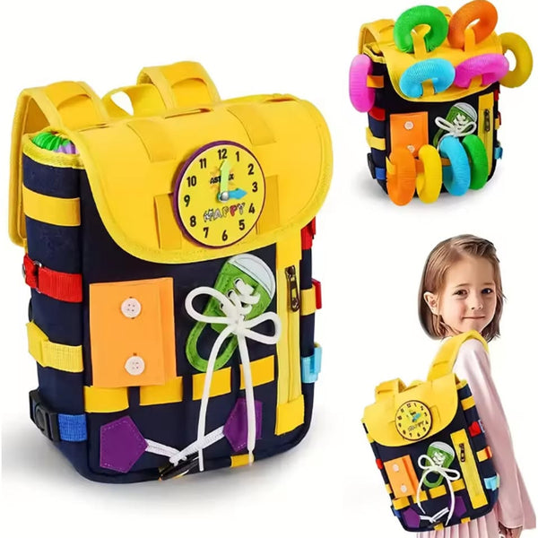 Multi-functional Montessori Activity Backpack
