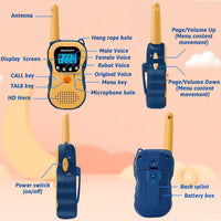 2Pcs Kids Voice Changer Walkie Talkie