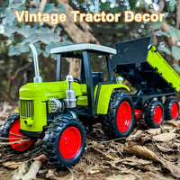 Diecast Vintage Tractor Model With Light & Sound