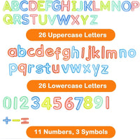 66Pcs Transparent Number & Letters Set With Storage Box