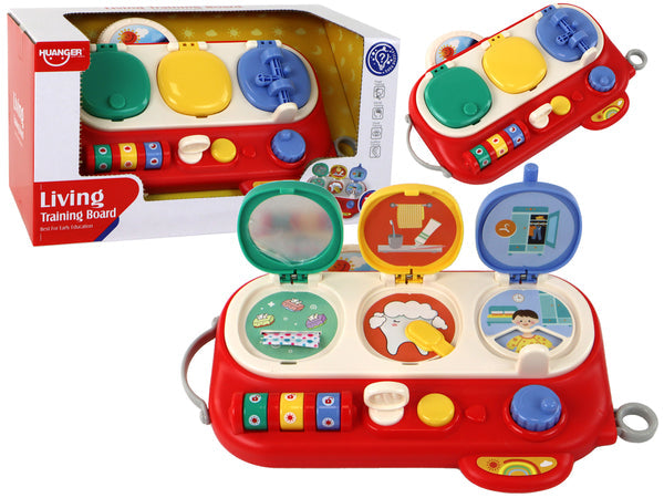Huanger Manual Baby Puzzle Busy Board
