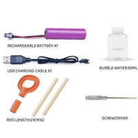 Rechargeable Cute Pet Lion Bubble Machine