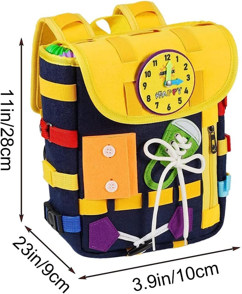 Multi-functional Montessori Activity Backpack
